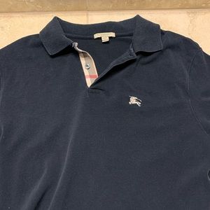 Burberry Britt Black Polo Size Medium